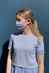 WT Mask - Blue Stripe