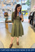 Gisele Dress - Khaki