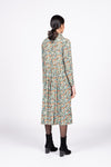 Lucia Dress L/S - Brown Tulip | SAMPLE