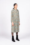 Lucia Dress L/S - Brown Tulip | SAMPLE