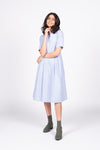 Lulu Dress - Blue Stripe