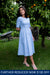 Lulu Dress - Blue Stripe