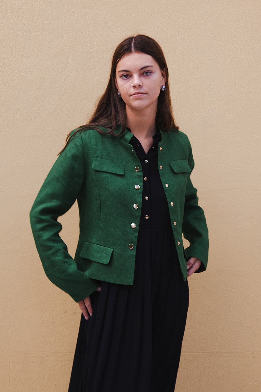 Chloe Jacket - Linen