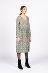 Otama Dress V L/S - Brown Tulip | SAMPLE