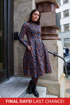 Rosa Dress - Abstract Print
