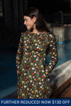 Rosa Dress - Forest Floral