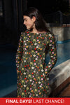 Rosa Dress - Forest Floral