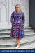 Rosa Dress - Pansy Print