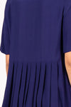 Lucia Dress S/S - Navy | SAMPLE