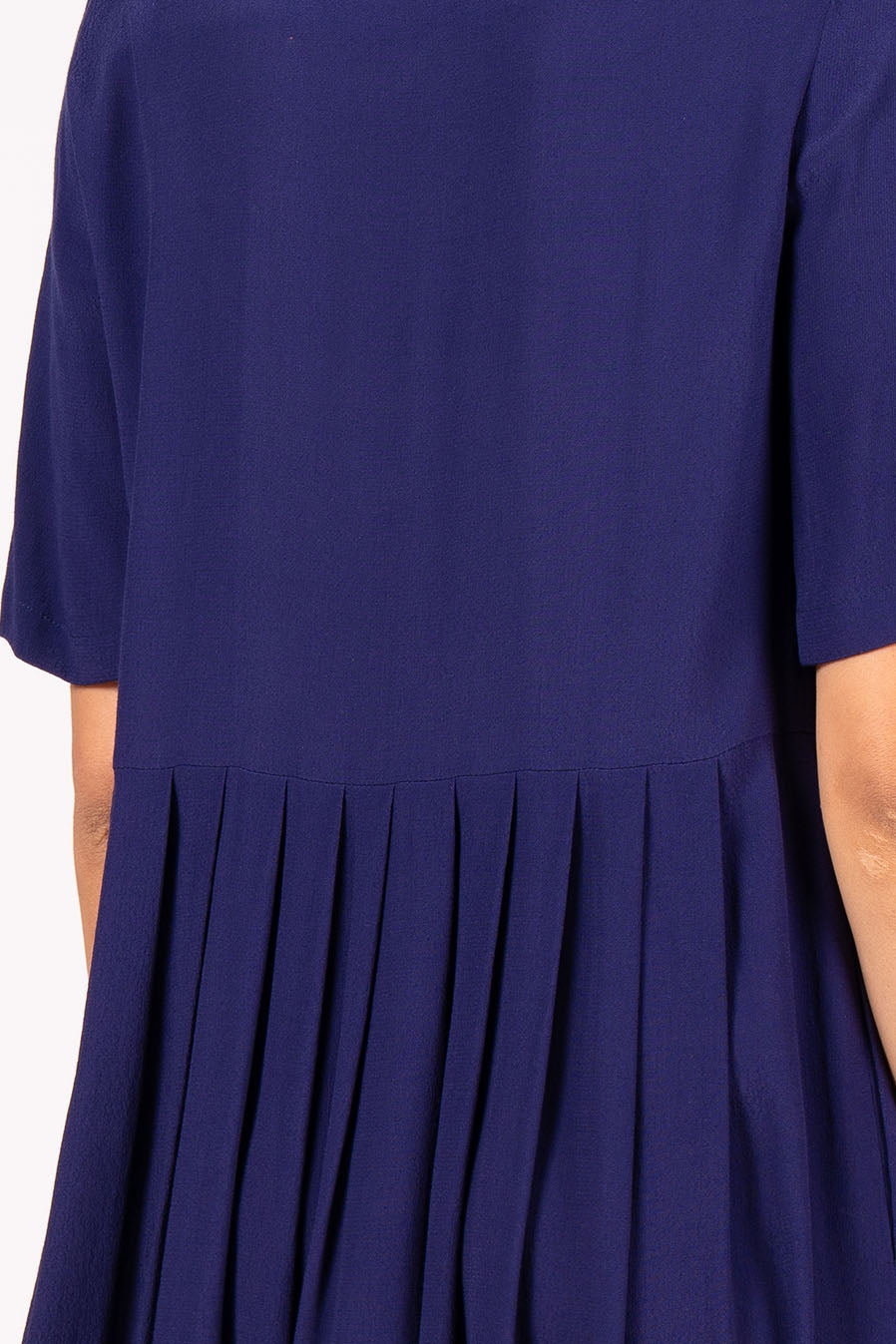 Lucia Dress S/S - Navy | SAMPLE