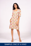 Hazel Dress S/S - Summer Poppy | SAMPLE