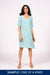 Hazel Dress S/S - Green Tile | SAMPLE