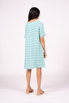 Hazel Dress S/S - Green Tile | SAMPLE
