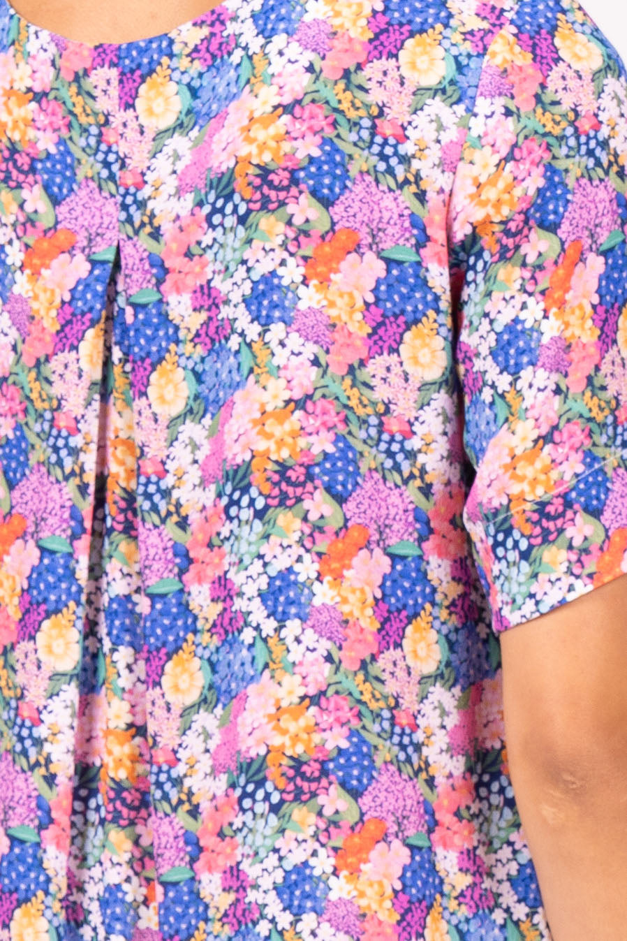 Quinn Dress S/S - Posy Floral | SAMPLE