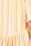 Otama V Dress S/S - Golden Stripe | SAMPLE