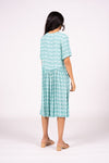 Otama V Dress S/S - Green Tile | SAMPLE