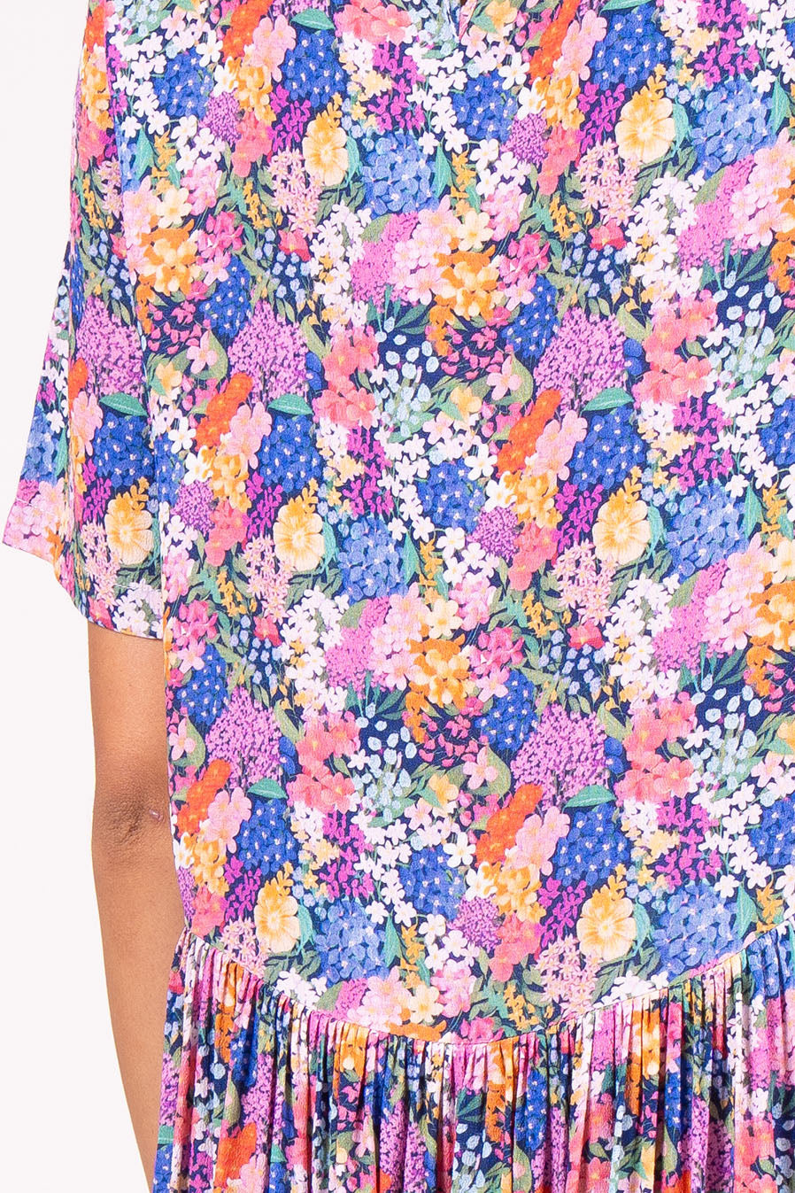 Otama Dress S/S - Posy Floral | SAMPLE