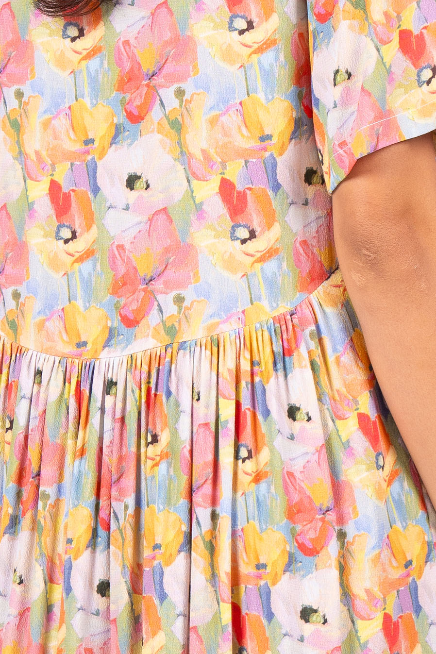 Otama Dress S/S - Summer Poppy | SAMPLE