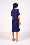 Otama Dress S/S - Navy | SAMPLE