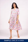 Amore Dress S/S - Hazy Floral | SAMPLE