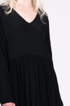 Otama Dress V L/S - Black | SAMPLE