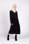 Otama Dress V L/S - Black | SAMPLE