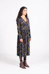 Otama Dress V L/S - Dark Poppy | SAMPLE