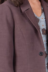 Clara Blazer - Brown | SAMPLE