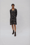 Florence Dress L/S - Dark Garden | SAMPLE