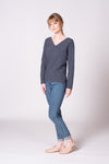 Alisa Top - Navy/White Stripe