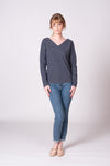 Alisa Top - Navy/White Stripe