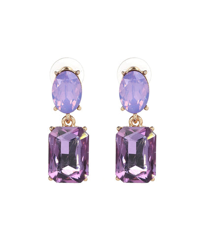 Autumn Earrings - Purple
