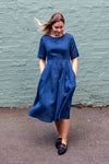 London Dress - Blue