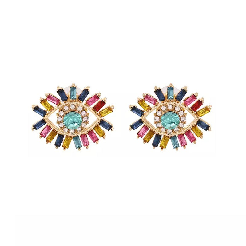Eye Earrings - Sunset