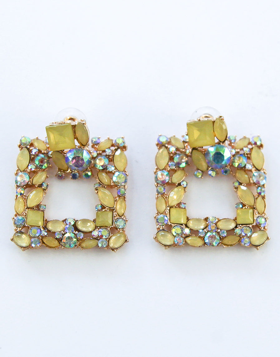 Ariana Earrings - Yellow