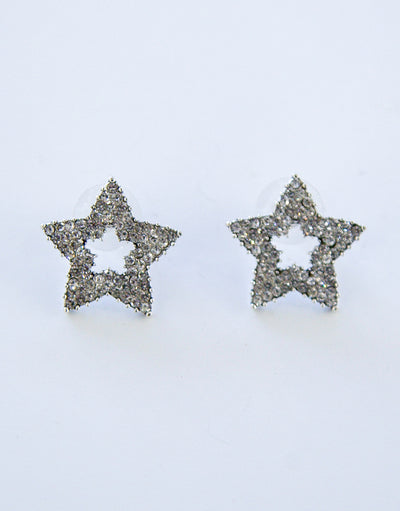 Stella Earrings - Silver