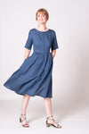 London Dress - Blue