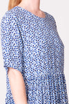 Otama Dress - Blue Spot