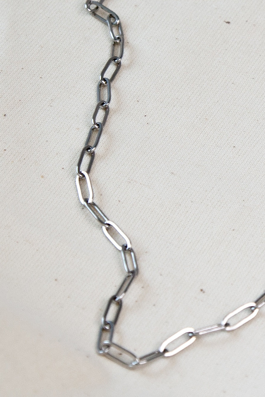 Paper Clip Chain - Silver Small