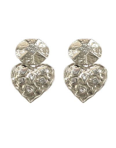 Poppy Earrings - Silver