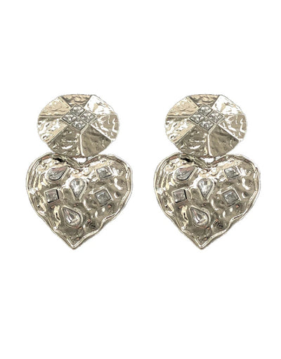 Poppy Earrings - Silver