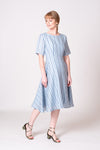 Rio Dress - Blue Stripe