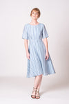 Rio Dress - Blue Stripe