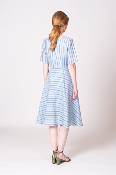 Rio Dress - Blue Stripe