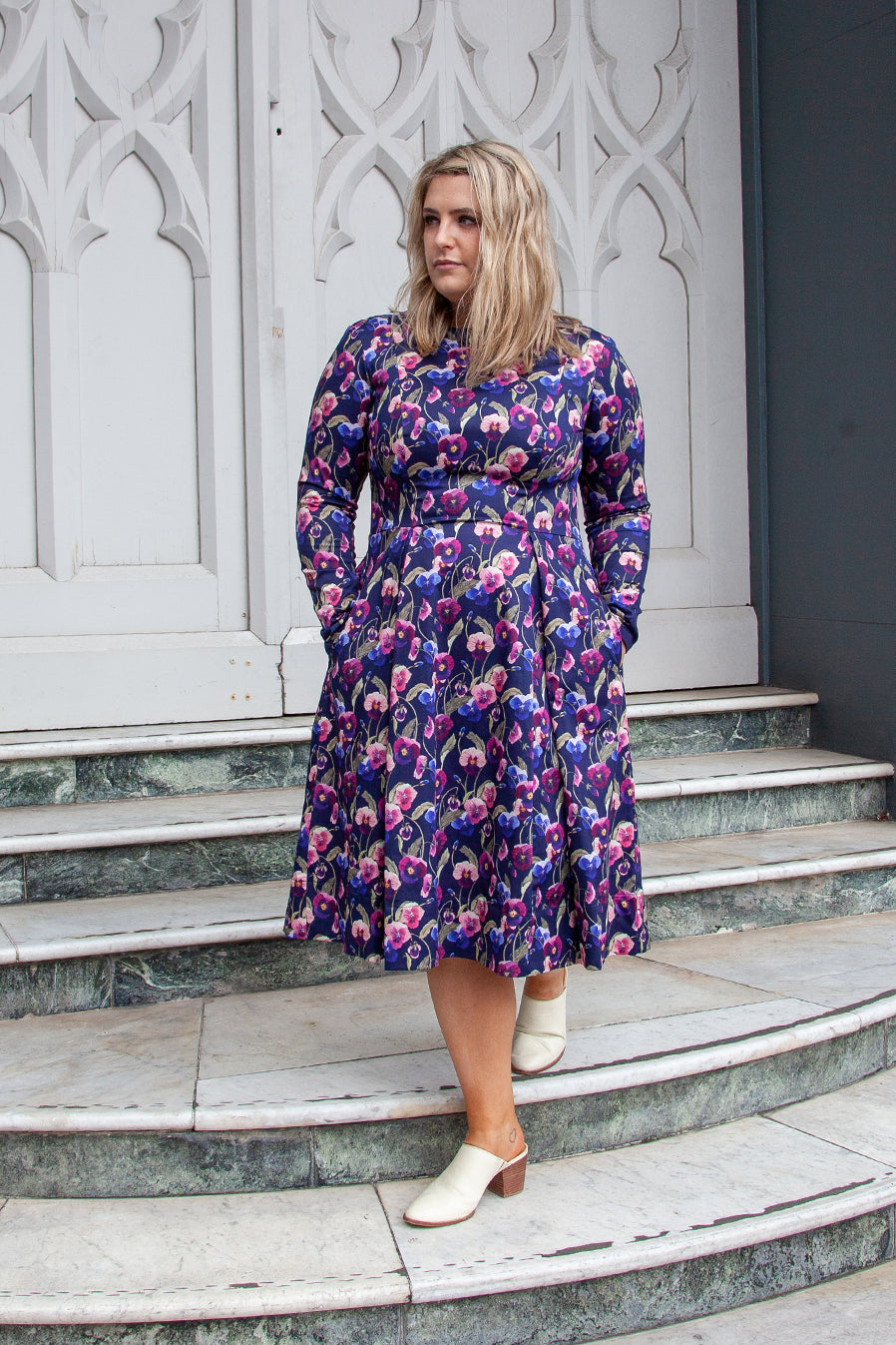 ワンピース pansy collar dress pansy collar dress