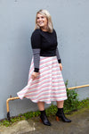 Sienna Dress - Colourful Stripe