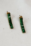 Valentina Earrings - Emerald