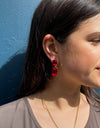 Autumn Earrings - Red