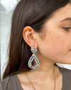 Emmaline Earrings - Blue