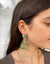 Emmaline Earrings - Green